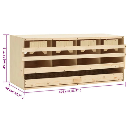 Chicken Laying Nest With 4 Compartments