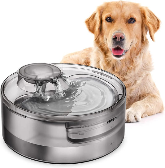 Large Automatic Pet Water Dispenser for Multiple Pets