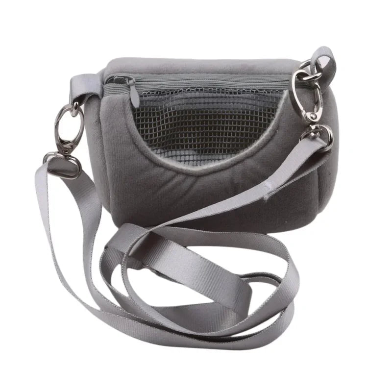 Pet Cage Cross Body Accessories Visible Mesh Hamster Carrier Bag